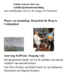 Vrijdag 17 Oktober<br>Concert Colijnsplaat